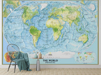 Classic National Geographic map design
