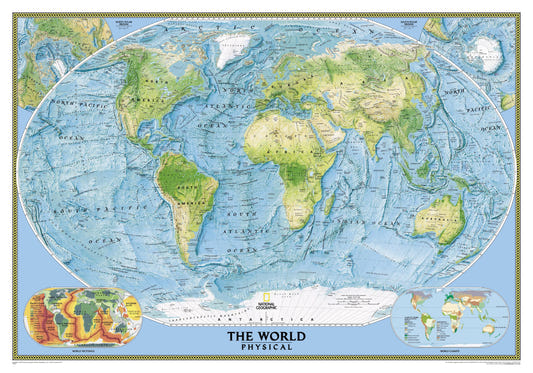 National Geographic World Map Wallpaper