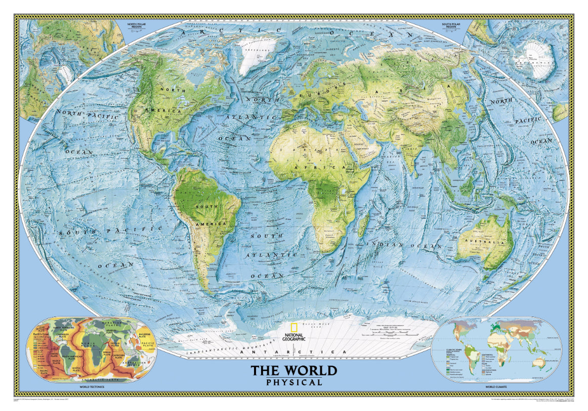 National Geographic World Map Wallpaper