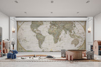 National Geographic world map wallpaper
