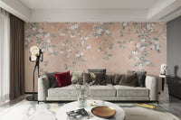 Timeless botanical wallpaper mural
