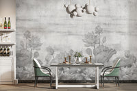 Minimalist lotus flower wall décor
