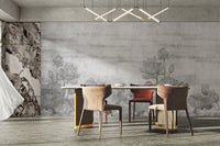 Serene lotus blossom wallpaper mural
