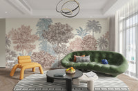 Classic tropical forest wall décor
