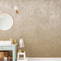 Traditional gold damask wallpaper
