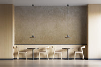 Vintage-inspired gold damask print
