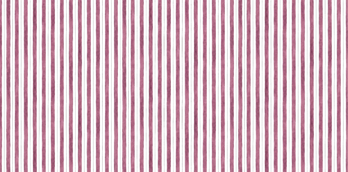 Maroon Bold Striped Wallpaper