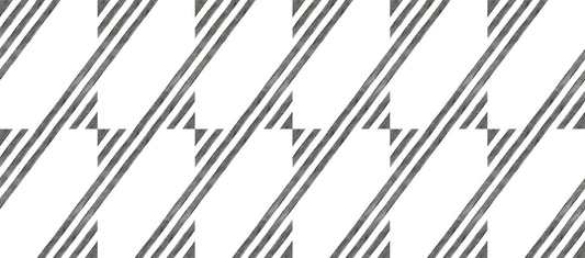 Modern Geometric Black and White Wallpaper