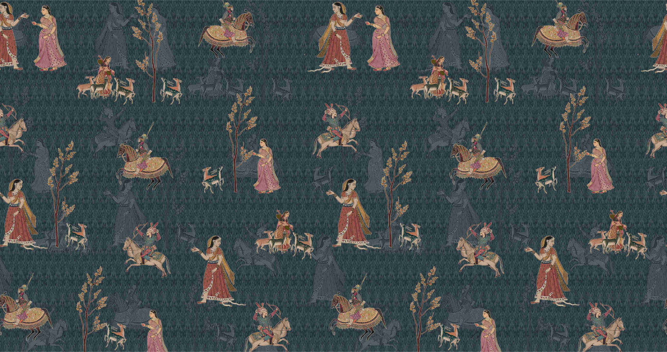 Mughal Jungle Tales Wallpaper