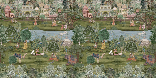 Royal Garden Tales Wallpaper Mural