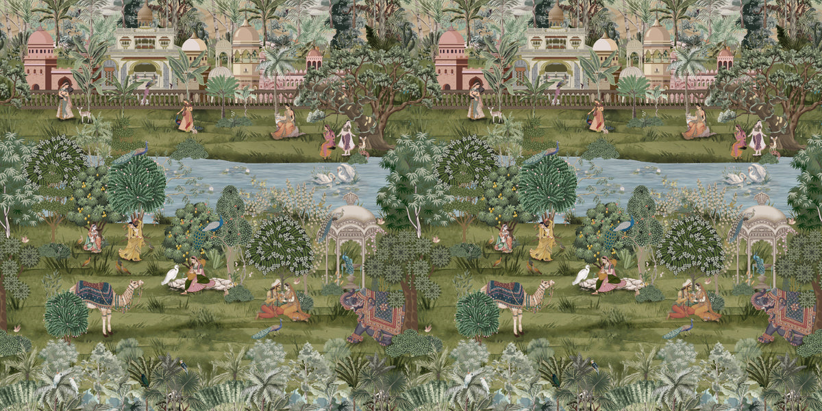 Royal Garden Tales Wallpaper Mural