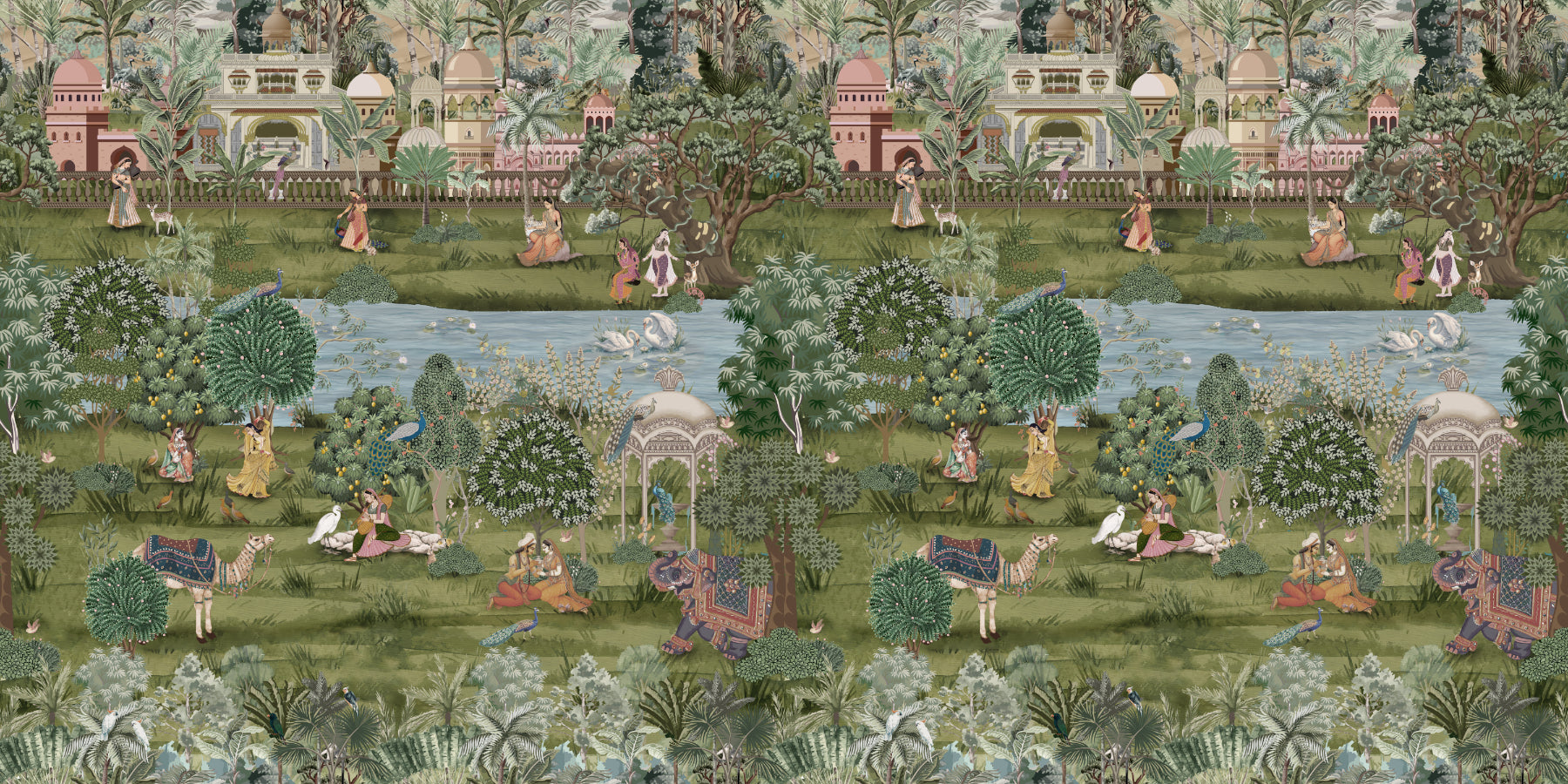 Royal Garden Tales Wallpaper Mural
