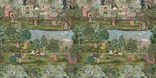 Royal Garden Tales Wallpaper Mural