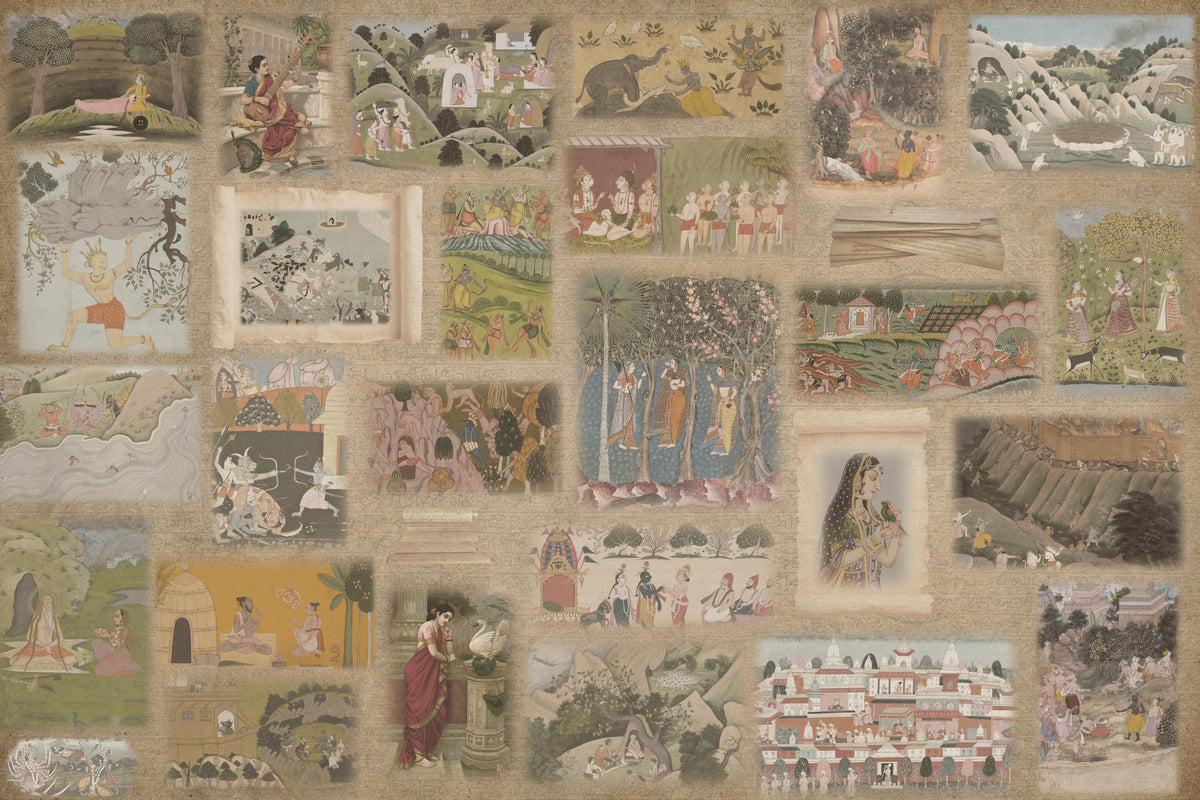 Saga Frames Indian Story Wallpaper