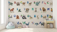 Bright and cheerful ABC wall décor