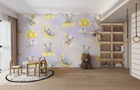 Floating elephant bedtime story design