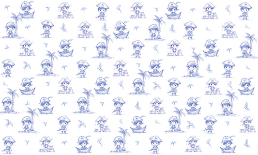 Charming Buccaneers Pirate Wallpaper