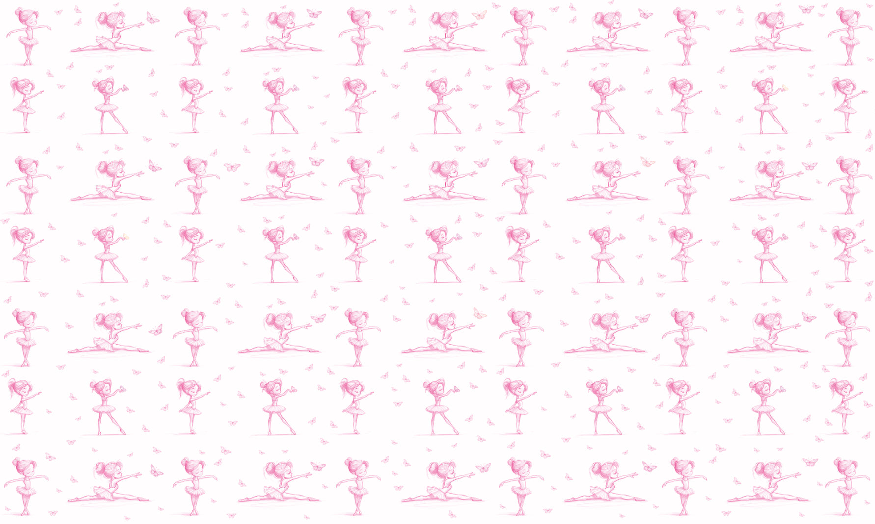 Delicate Dance Ballet Wallpaper