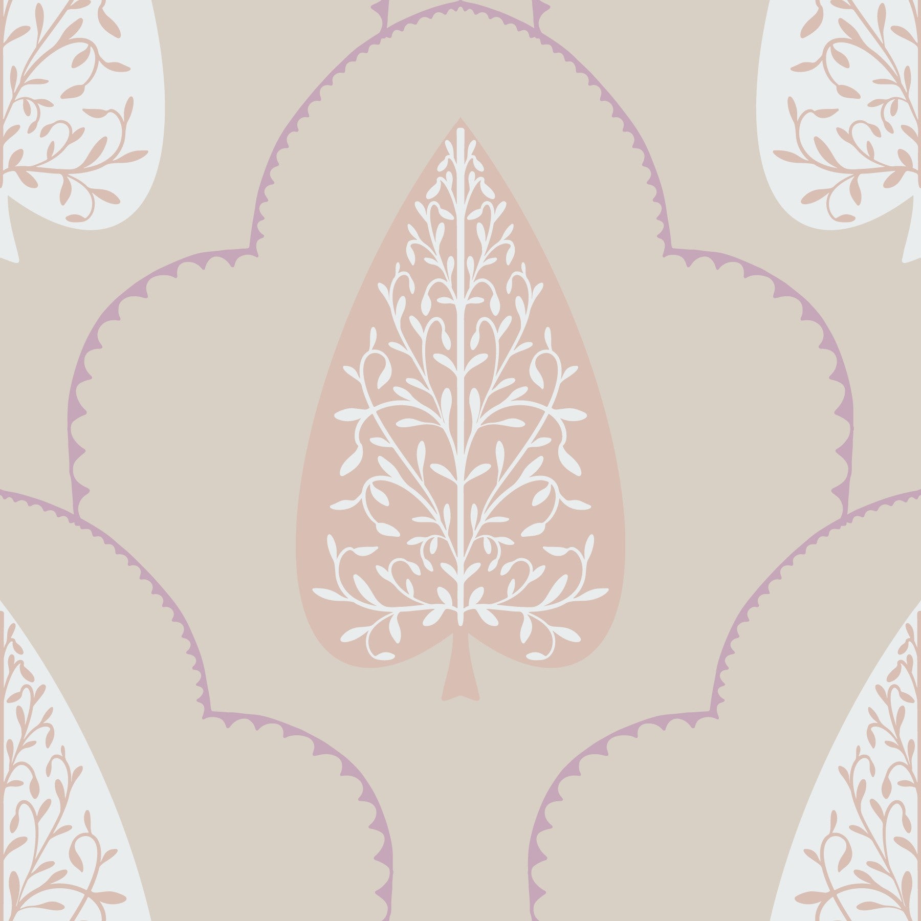Elegant Foliage Wallpaper⁠