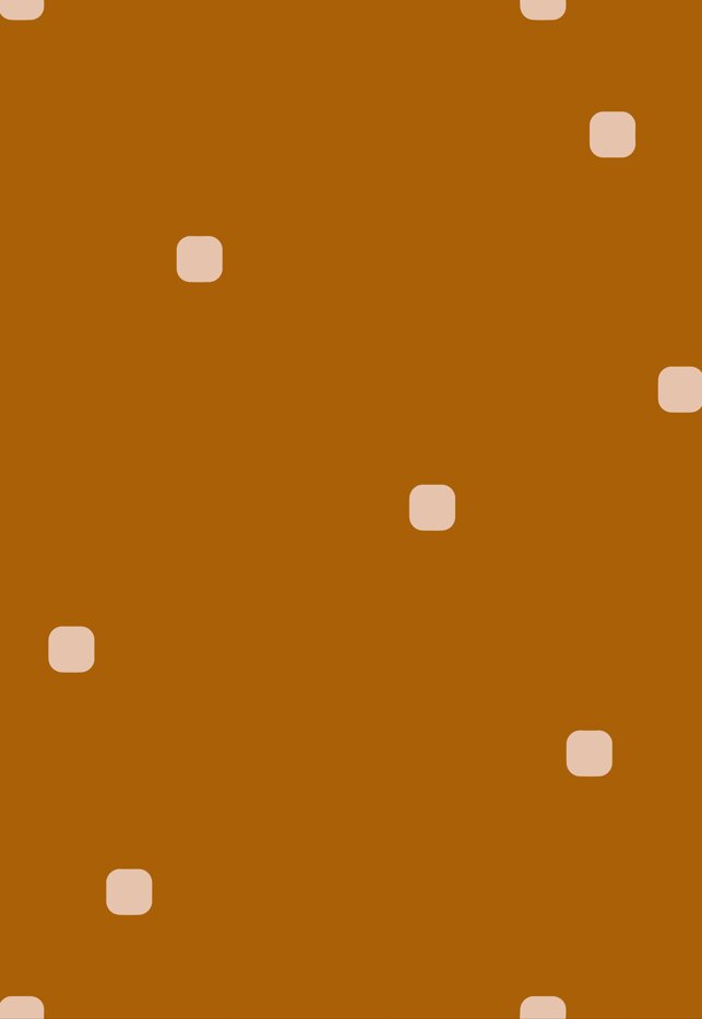 Terracotta Beige Polka Dot Wallpaper Retro Minimal Wallpaper⁠