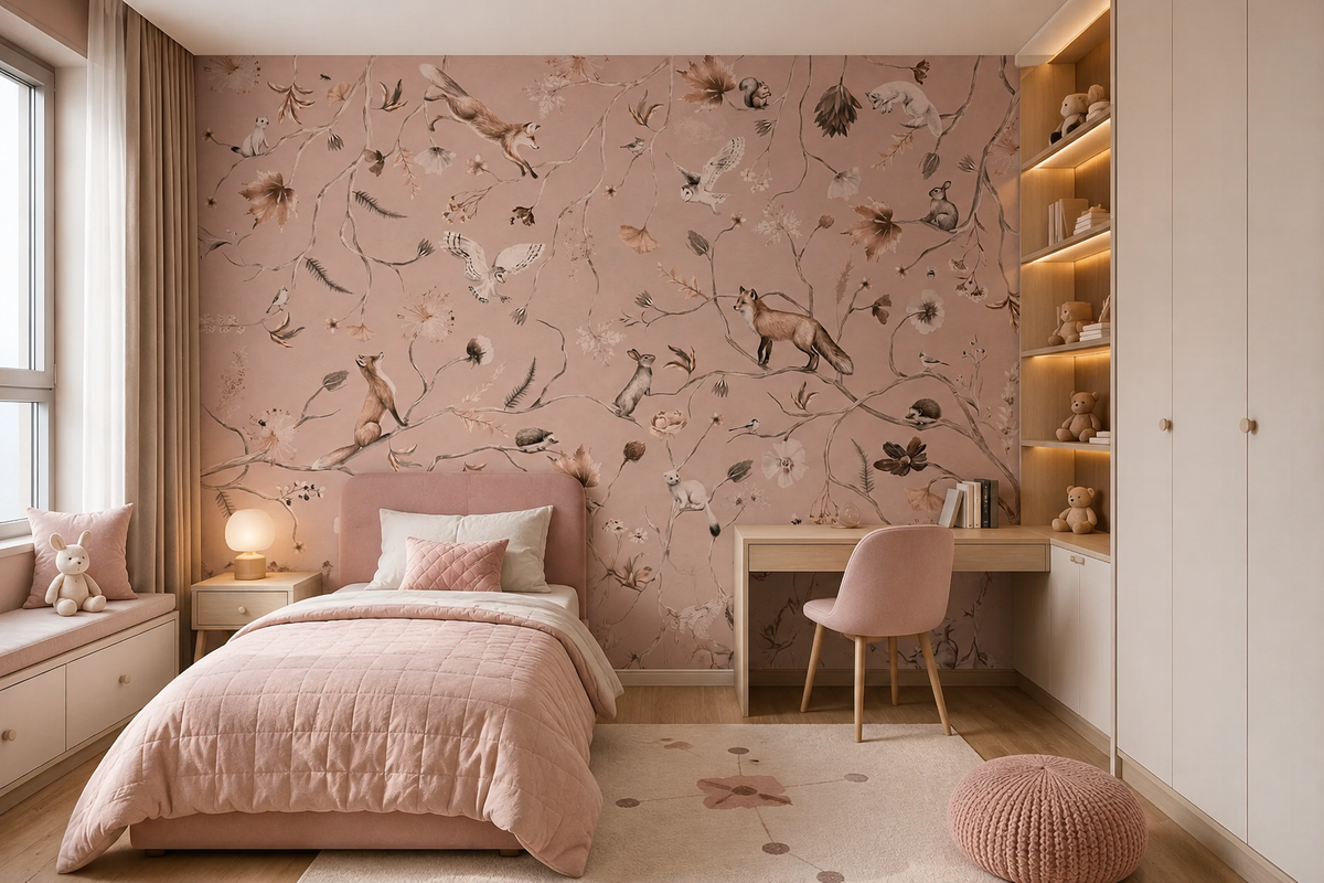 Woodland Whisper Wall Mural GD6264