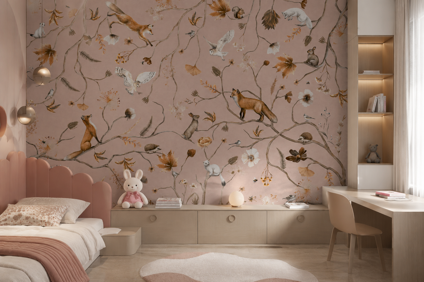Forest Friends Fable Wall Mural GD6266
