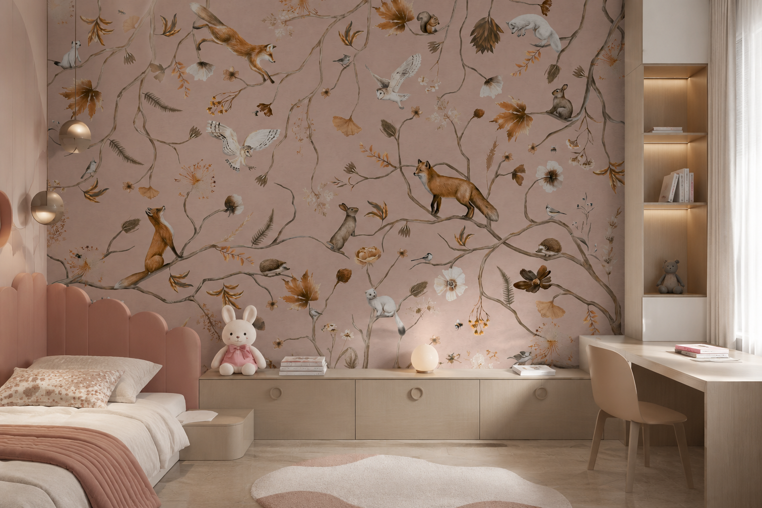 Forest Friends Fable Wall Mural GD6266