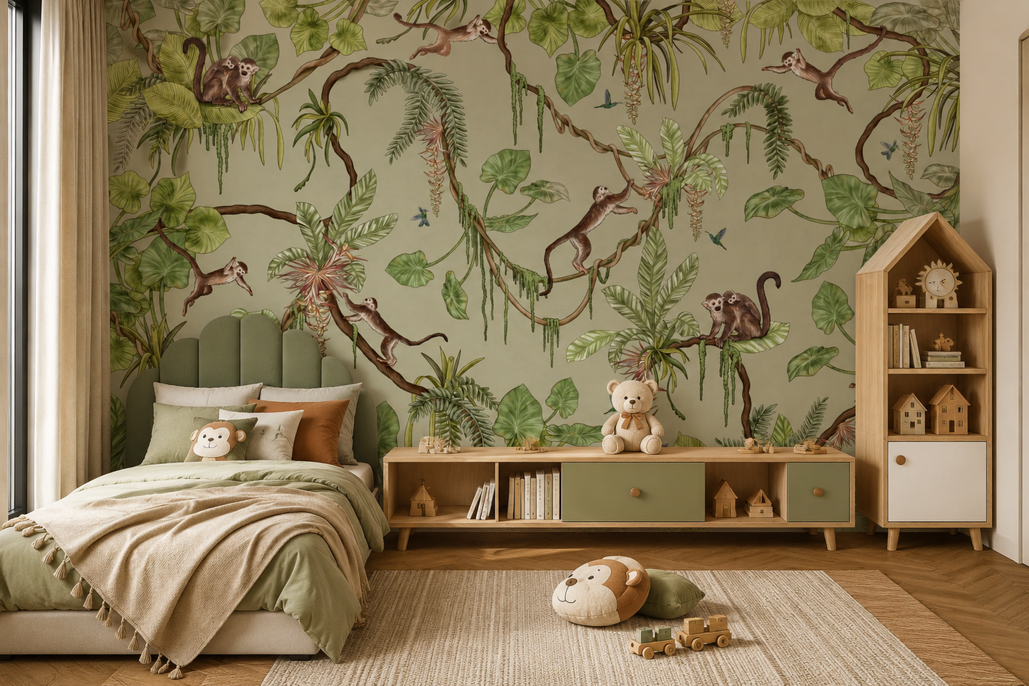 Jungle Jamboree Wall Mural GD6269