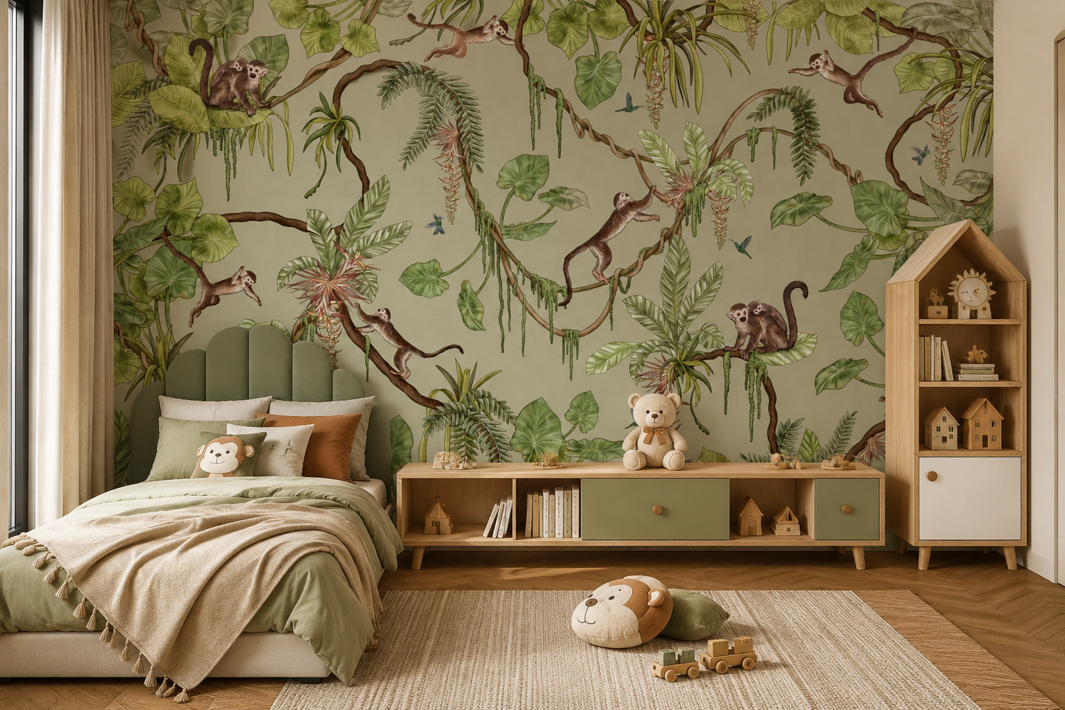 Jungle Jamboree Wall Mural GD6269