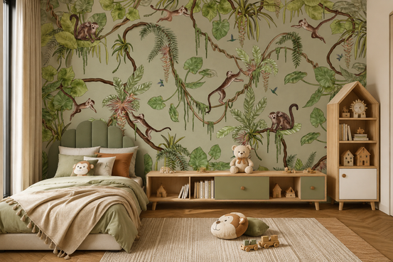 Jungle Jamboree Wall Mural GD6269