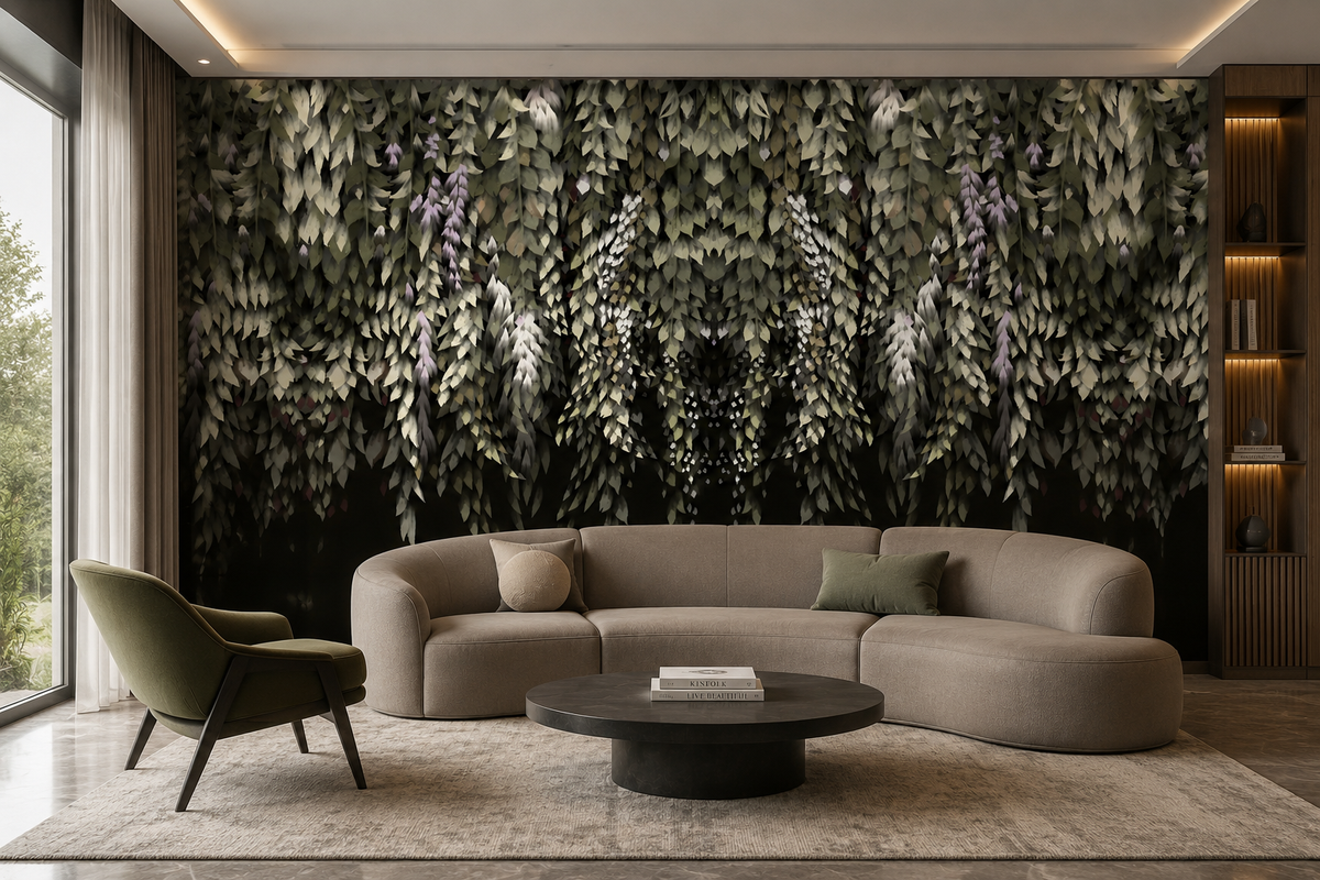 Wisteria Cascade Wallpaper⁠