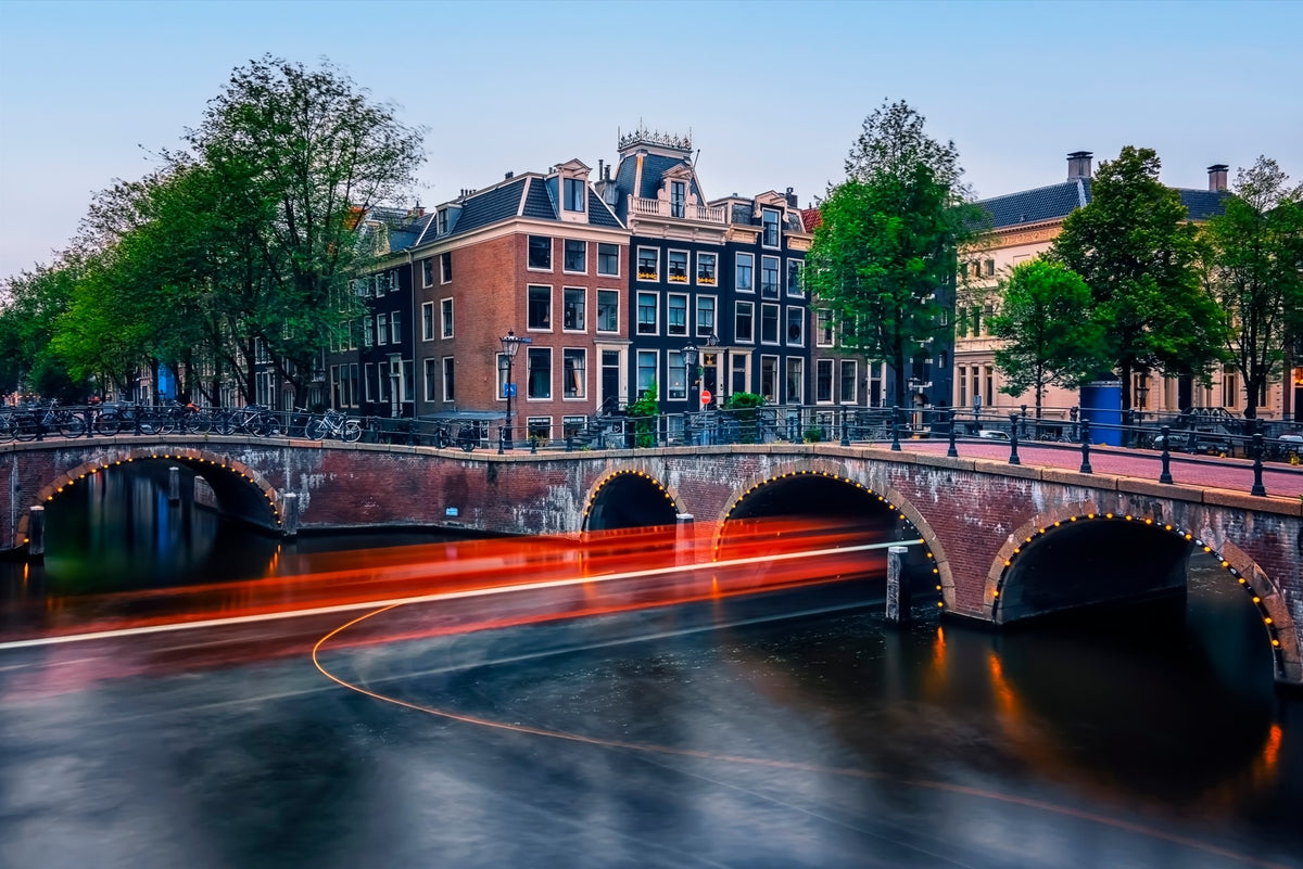 Amsterdam Lights Wall Mural