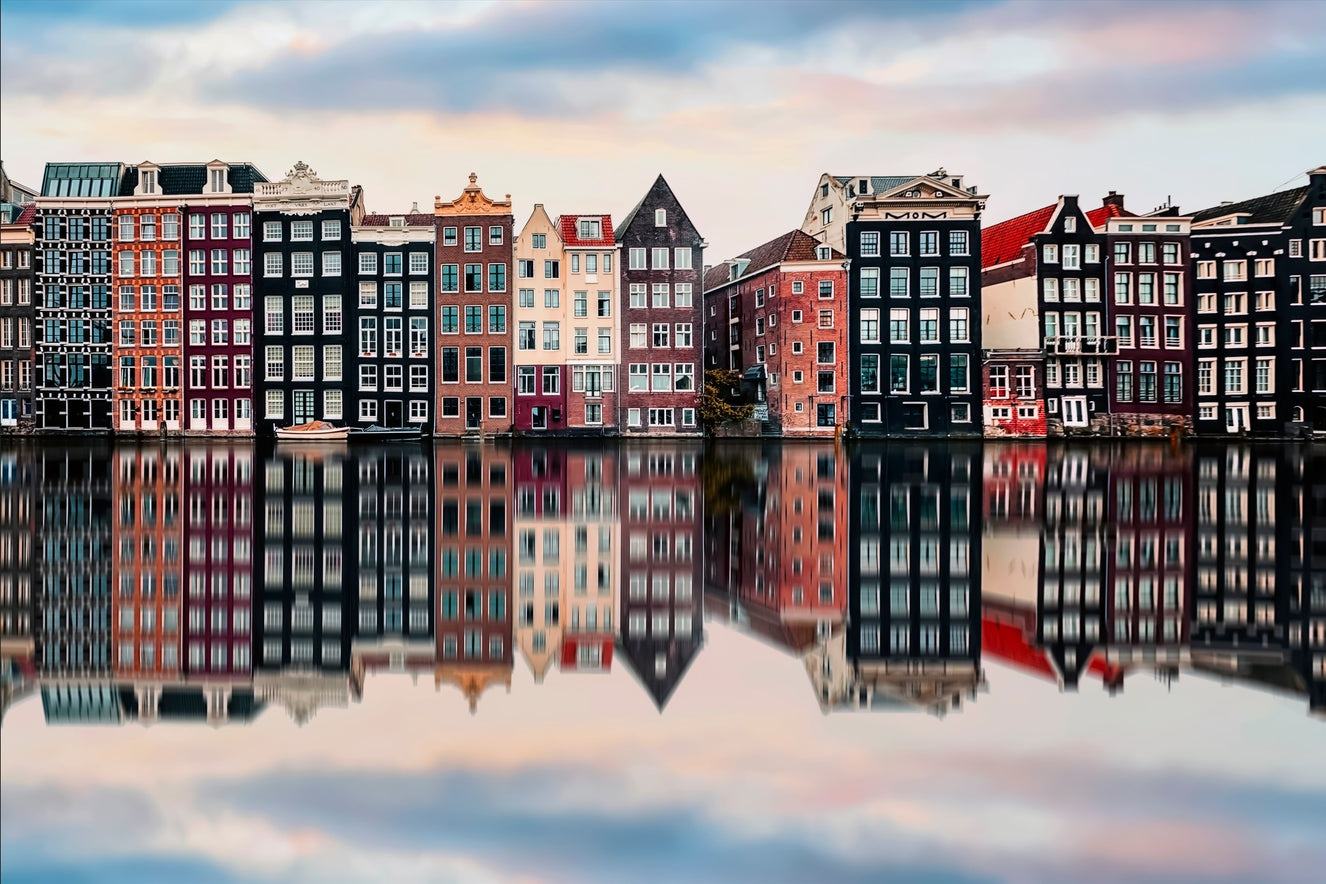 Canal City Calm Wall Mural