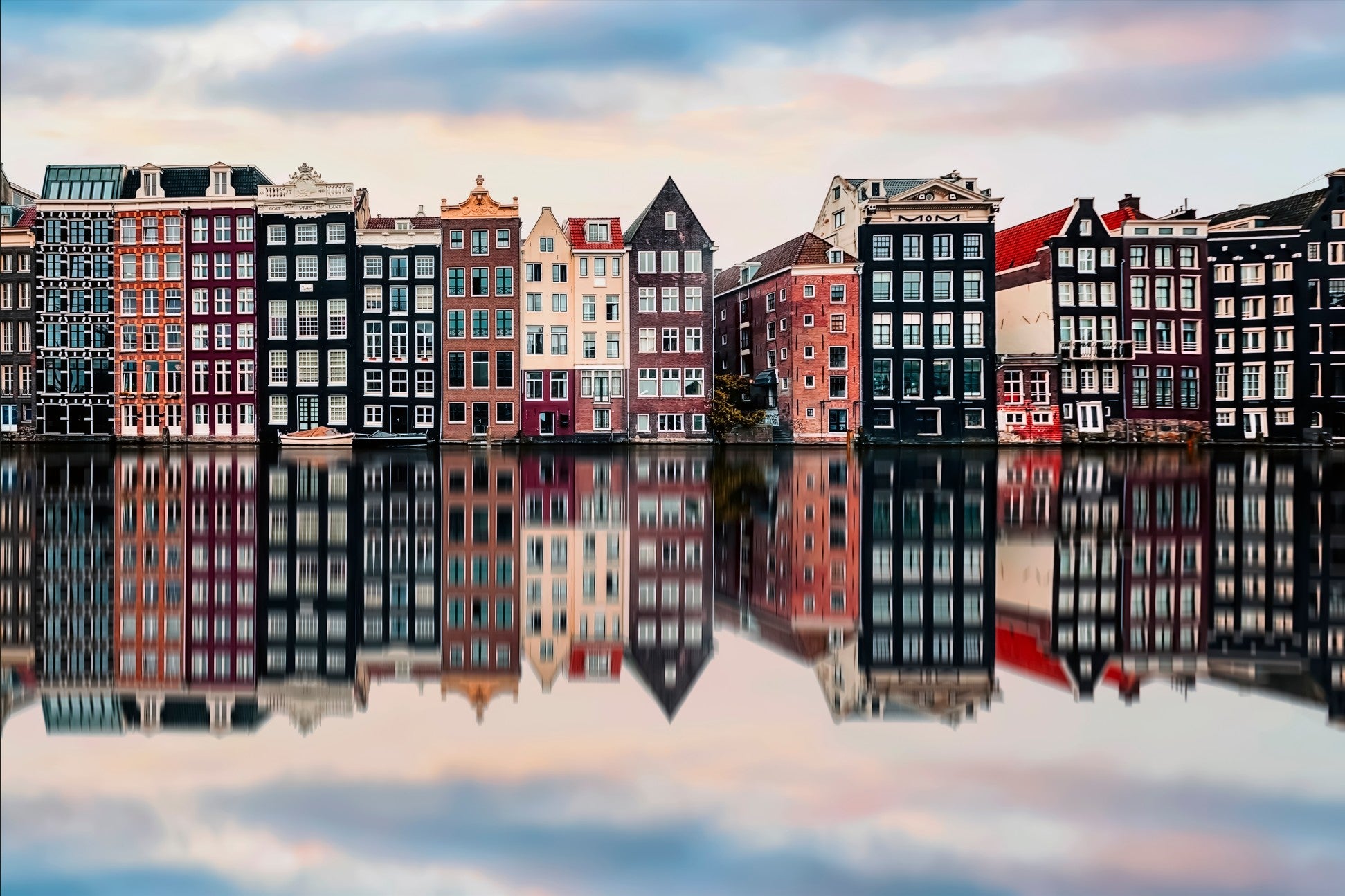 Canal City Calm Wall Mural