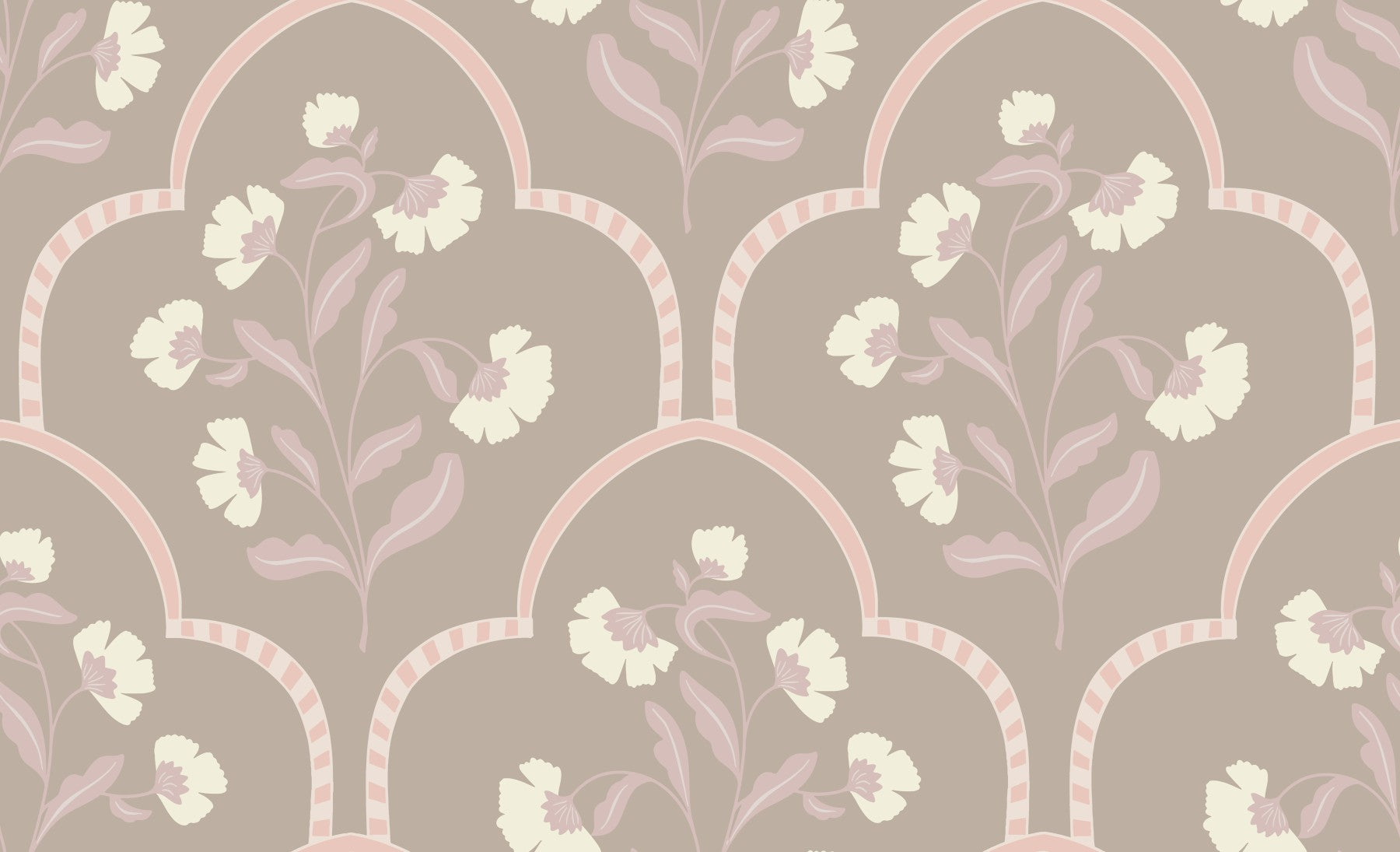 Garden Trellis Wallpaper
