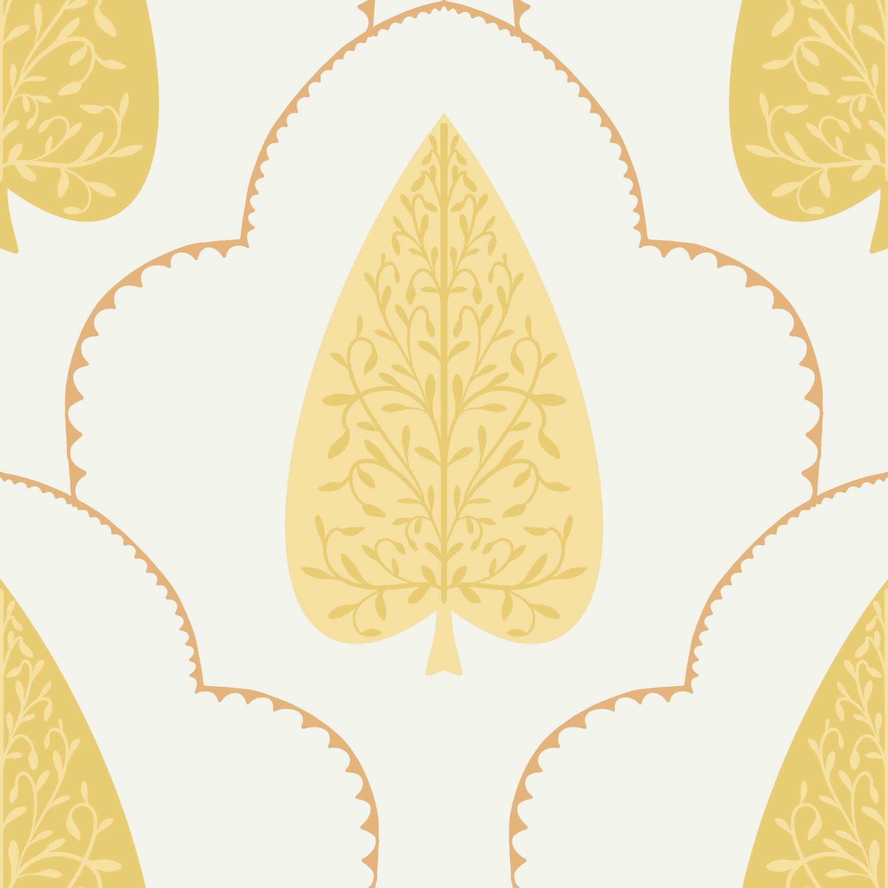 Golden Branch Wallpaper⁠