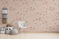 Elegant unicorn and blossoms wall decor
