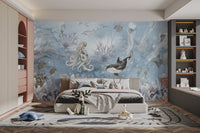 Marine Life Meets Mythology Wall Decor
