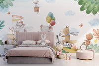 Fun Animal Journey Wall Art