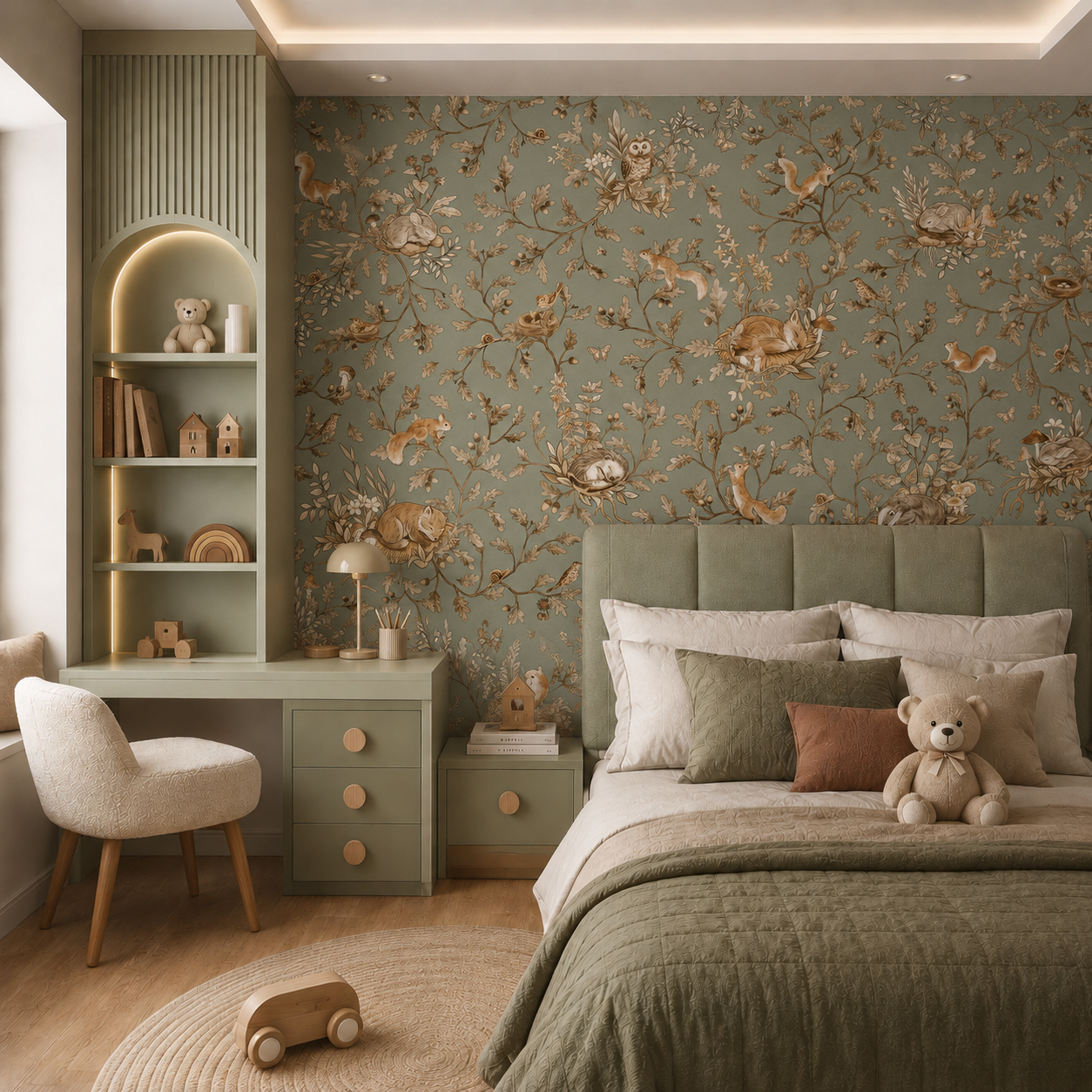 Woodland Dreams Wall Mural - GD6303
