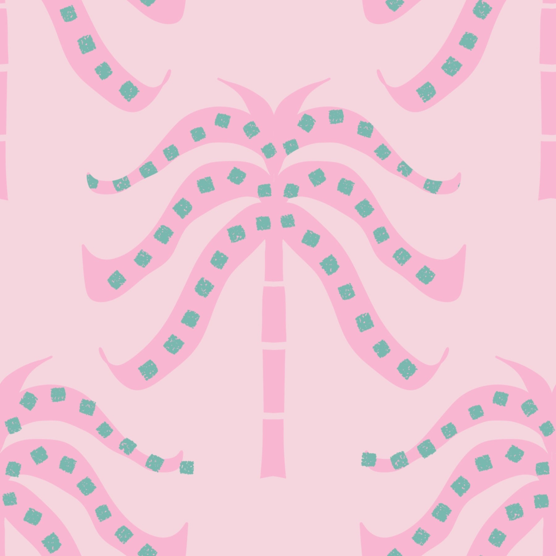 Pink Palms Wallpaper⁠