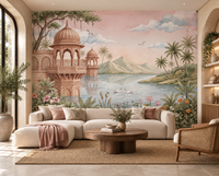 The Swan Lake Pavilion Wall Mural - RJM10
