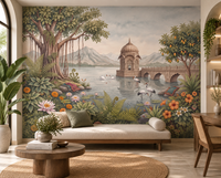 The Royal Banyan Garden Wall Mural - RJM18