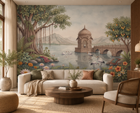 The Royal Banyan Garden Wall Mural - RJM18