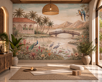 Jheel Kinara Wall Mural - RJM19