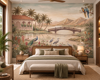 Jheel Kinara Wall Mural - RJM19
