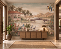 Jheel Kinara Wall Mural - RJM19