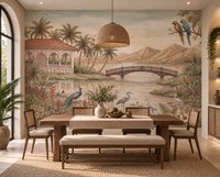 Jheel Kinara Wall Mural - RJM19