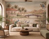 Jheel Kinara Wall Mural - RJM19