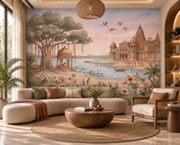 Pavitra Sarovar Wall Mural - RJM21